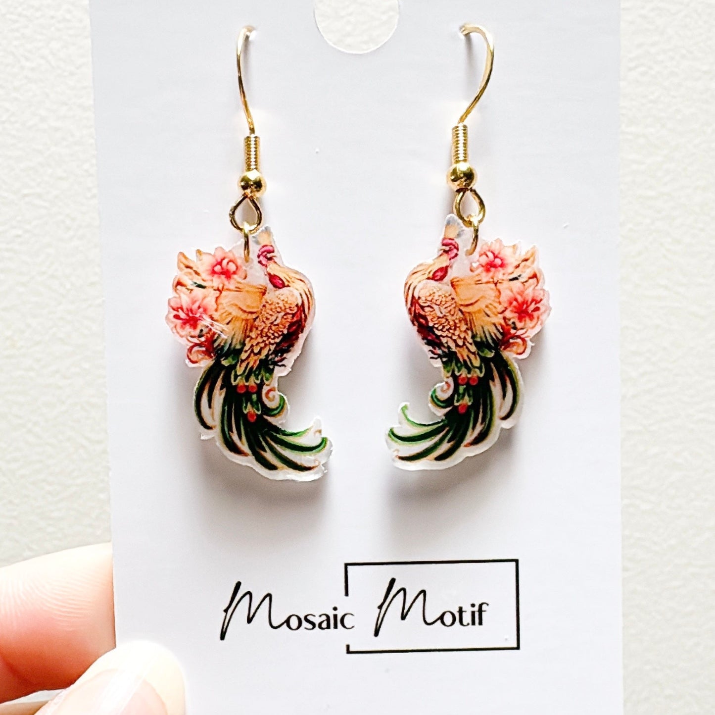 CNY - Phoenix earrings