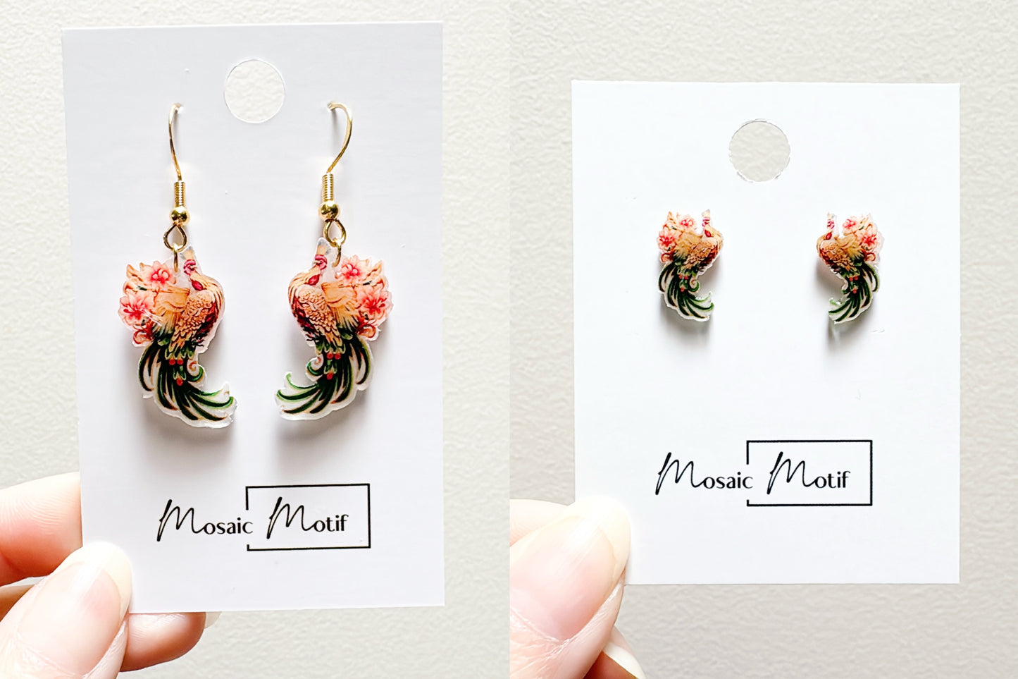 CNY - Phoenix earrings